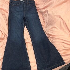 Sofia by Sofia Vergara Dark Blue Flare Jeans